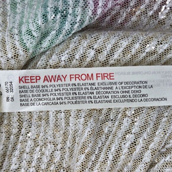 Free People Gold Rush Sequin Top Womens Size Medium Party Glam New Years Eve - Picture 7 of 8